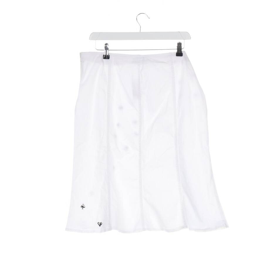 Image 2 of Skirt 44 White in color White | Vite EnVogue