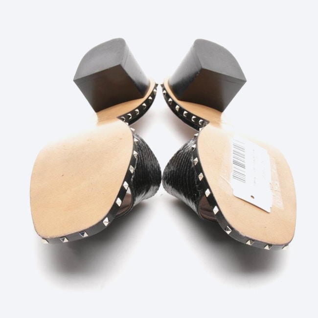 Image 4 of Rockstud Heeled Sandals EUR 35.5 Black in color Black | Vite EnVogue