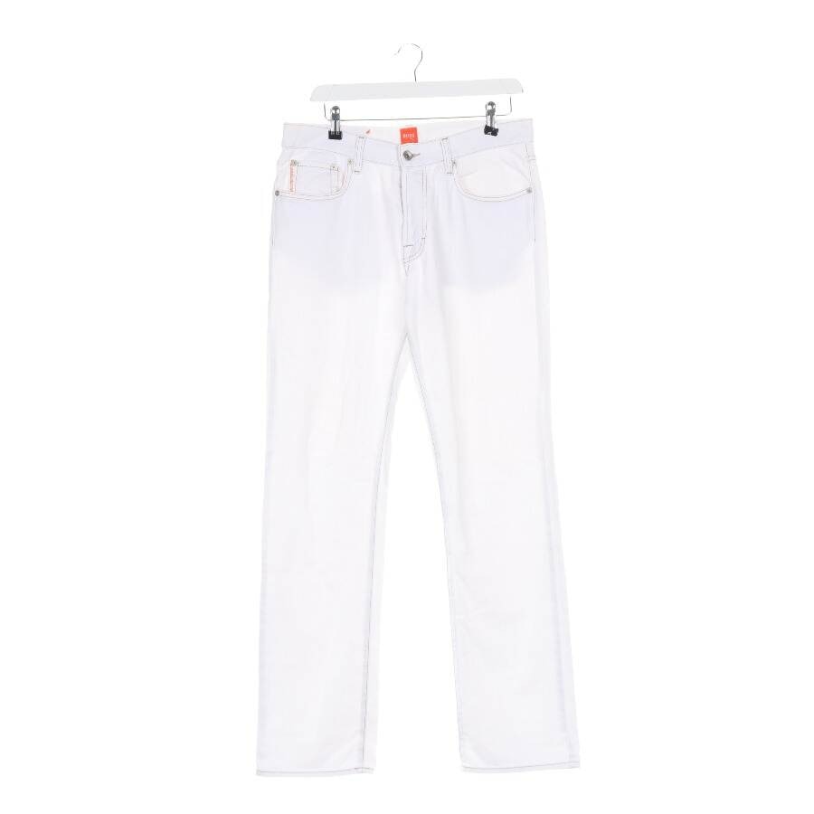 Image 1 of Jeans Straight Fit W32 White in color White | Vite EnVogue