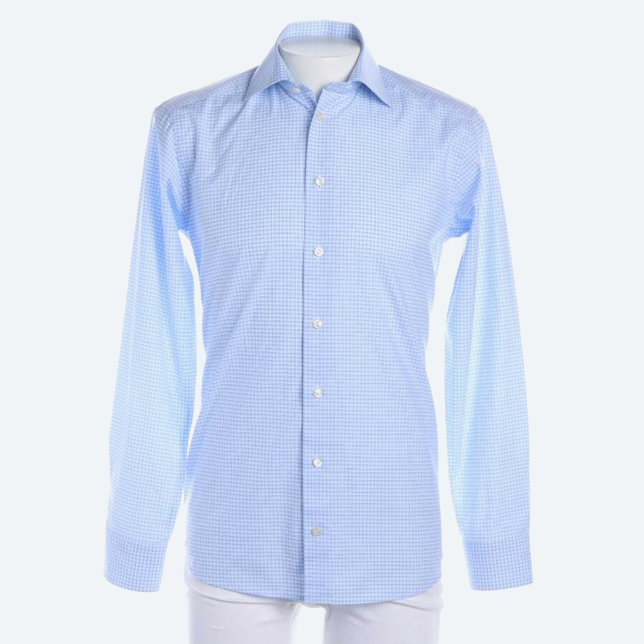 Image 1 of Shirt 37 Light Blue in color Blue | Vite EnVogue