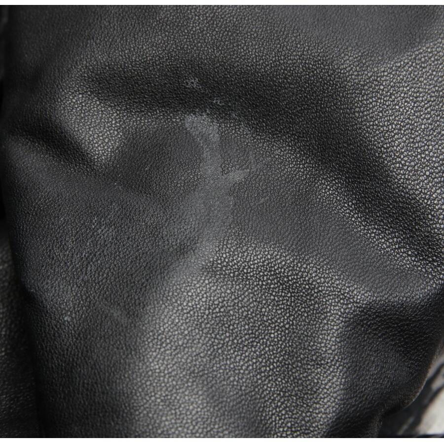 Image 6 of Leather Coat 38 Black in color Black | Vite EnVogue