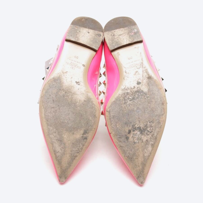 Image 4 of Rockstud Ballet Flats EUR 39 Neon Pink in color Neon | Vite EnVogue