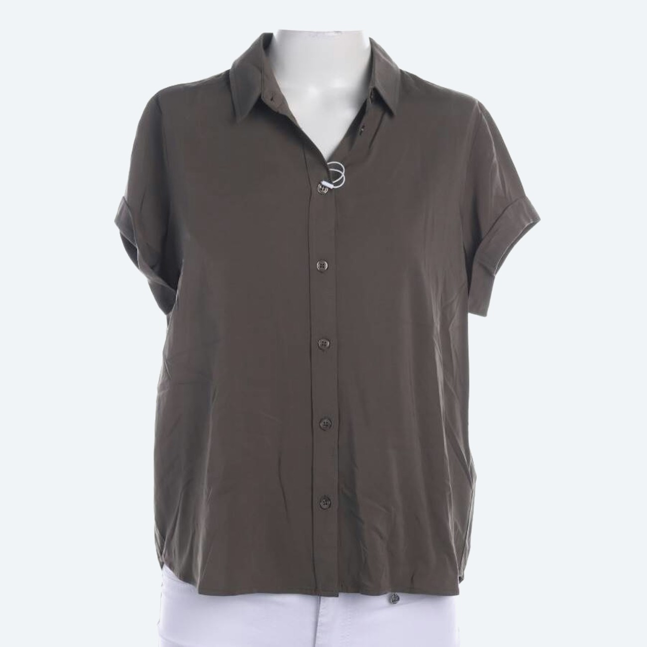 Image 1 of Shirt XS Olive Green in color Green | Vite EnVogue