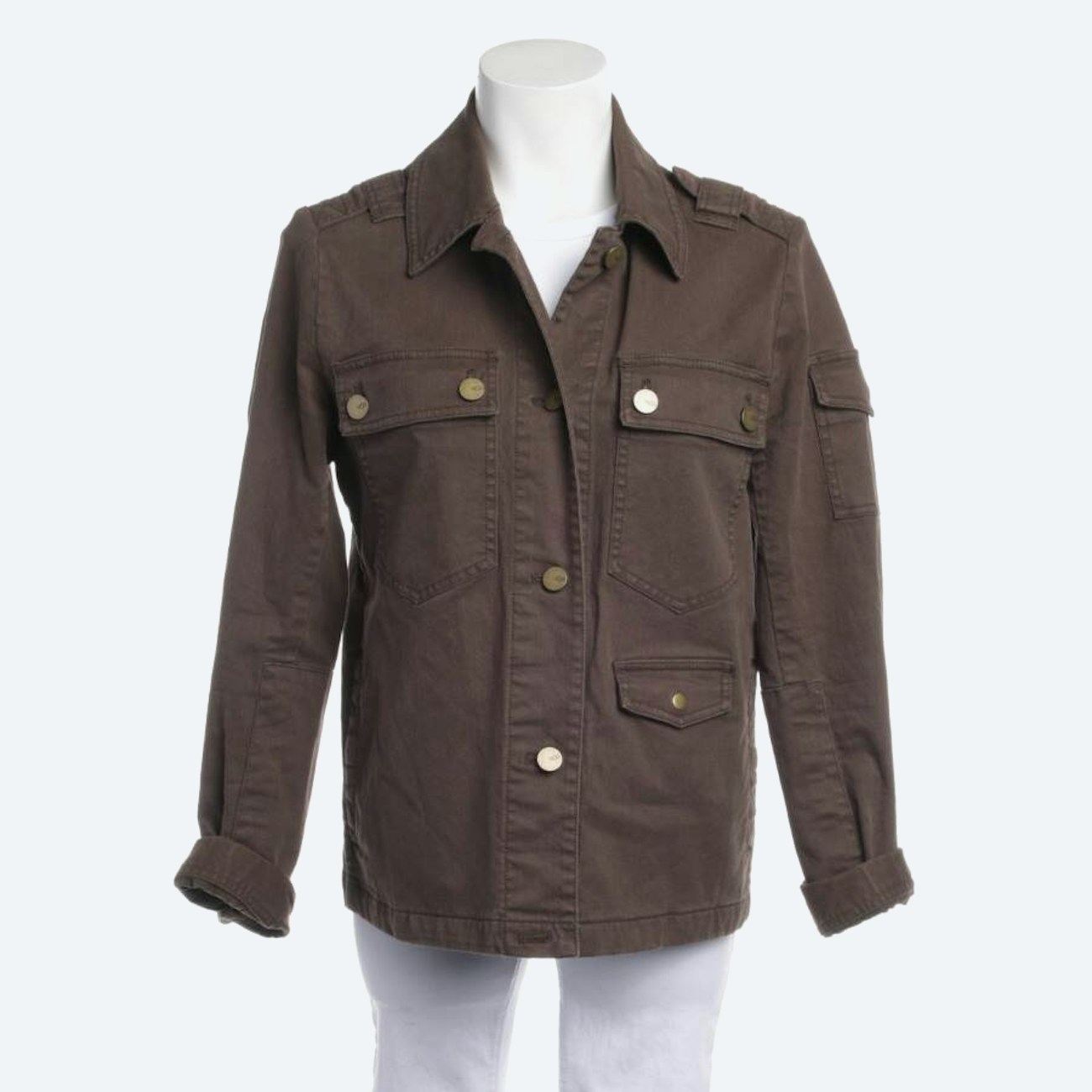 Image 1 of Summer Jacket S Brown in color Brown | Vite EnVogue