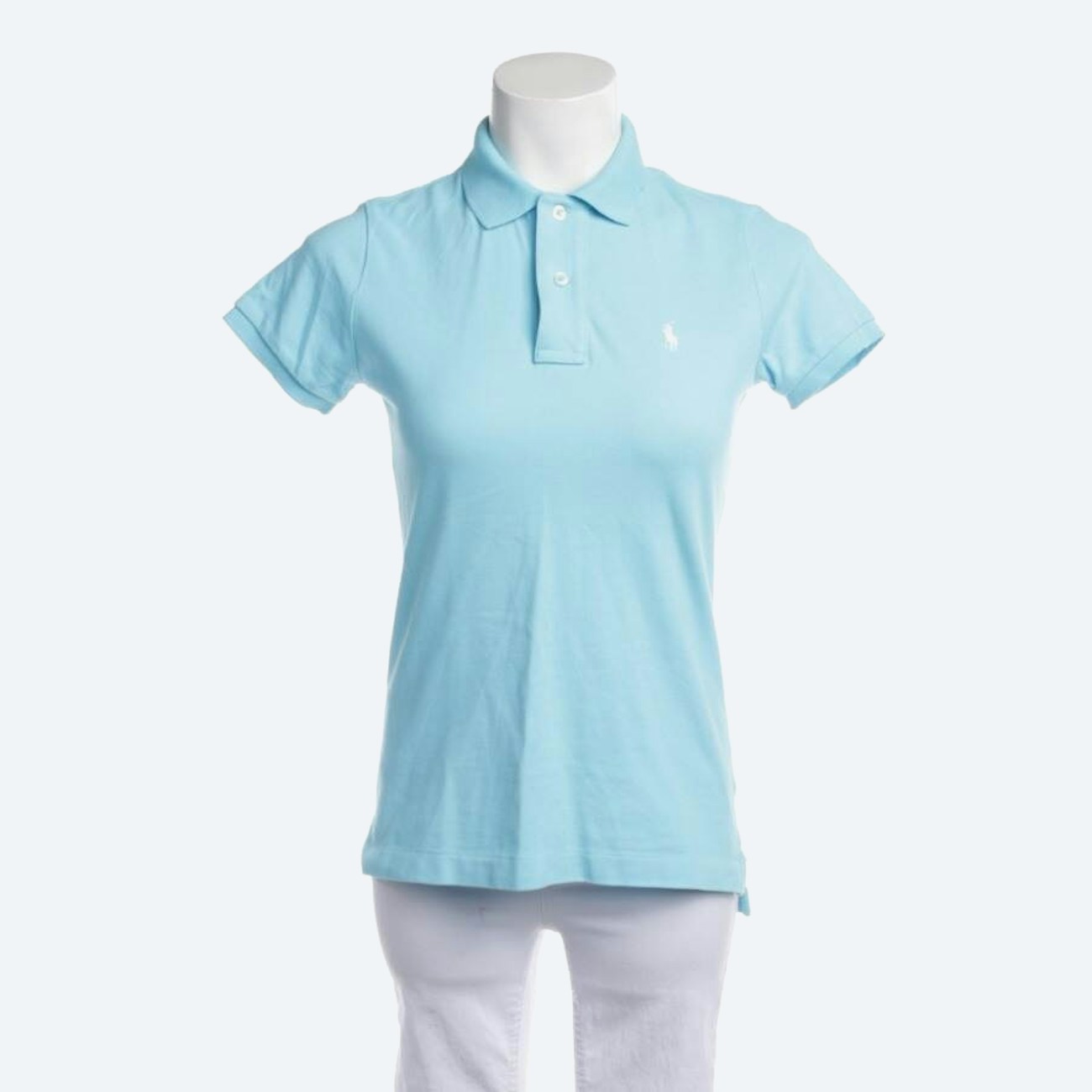 Bild 1 von Poloshirt S Hellblau in Farbe Blau | Vite EnVogue
