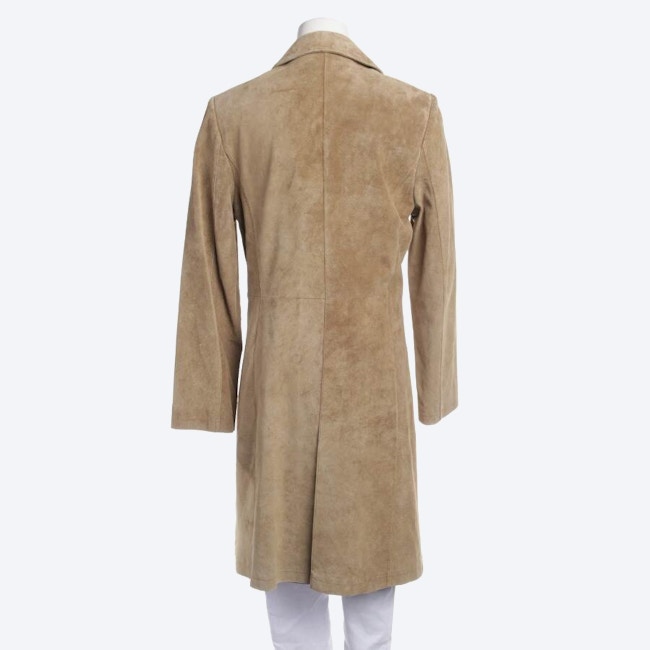 Image 2 of Leather Coat 38 Light Brown in color Brown | Vite EnVogue