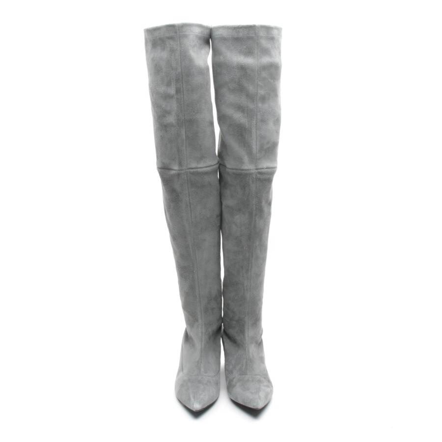 Image 3 of Overknee Boots EUR 40 Gray in color Gray | Vite EnVogue