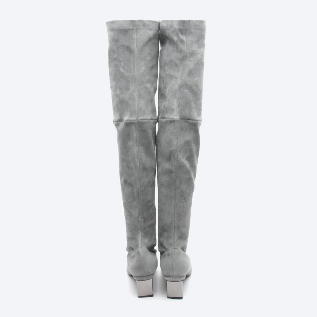 Image 4 of Overknee Boots EUR 40 Gray in color Gray | Vite EnVogue
