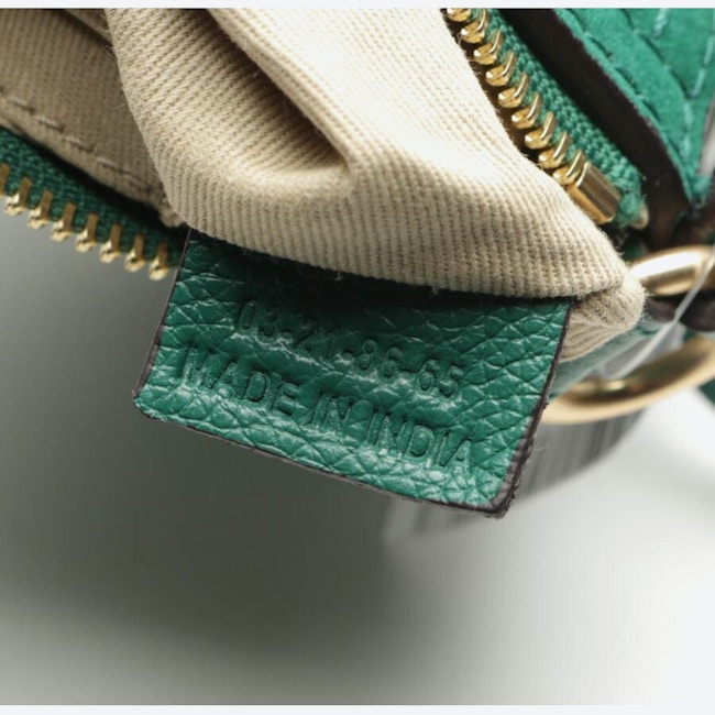 Image 4 of Shoulder Bag Emerald green in color Green | Vite EnVogue
