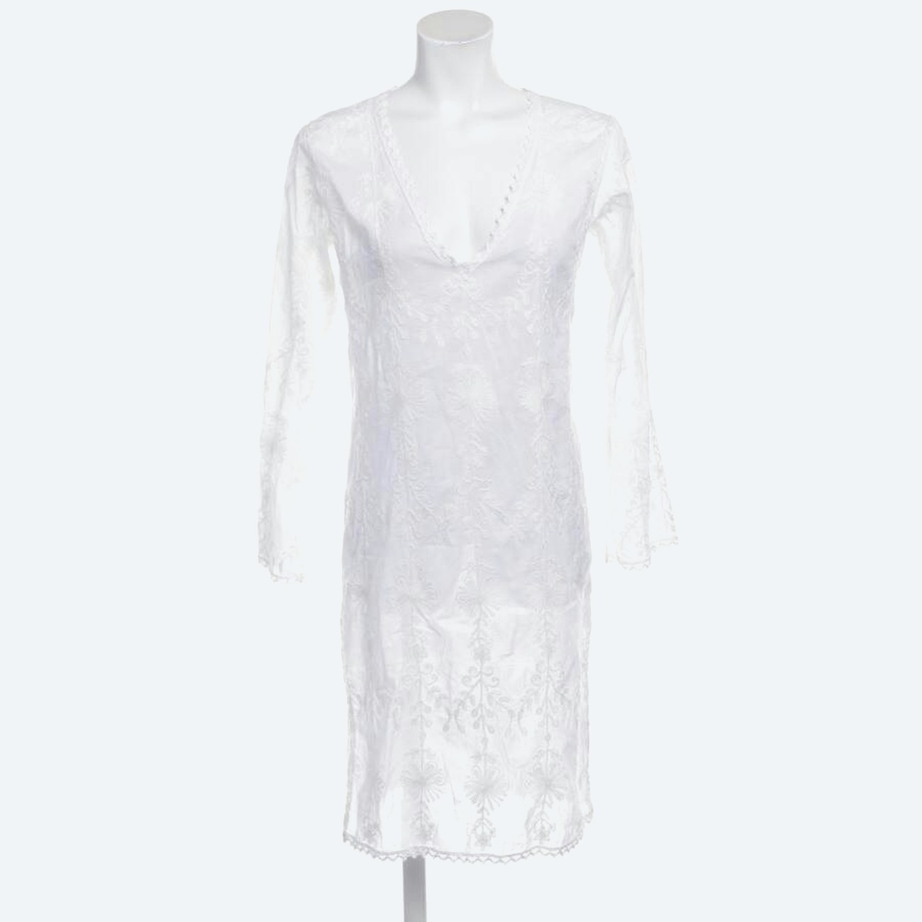 Bild 1 von Kleid S Transparent in Farbe Weiss | Vite EnVogue