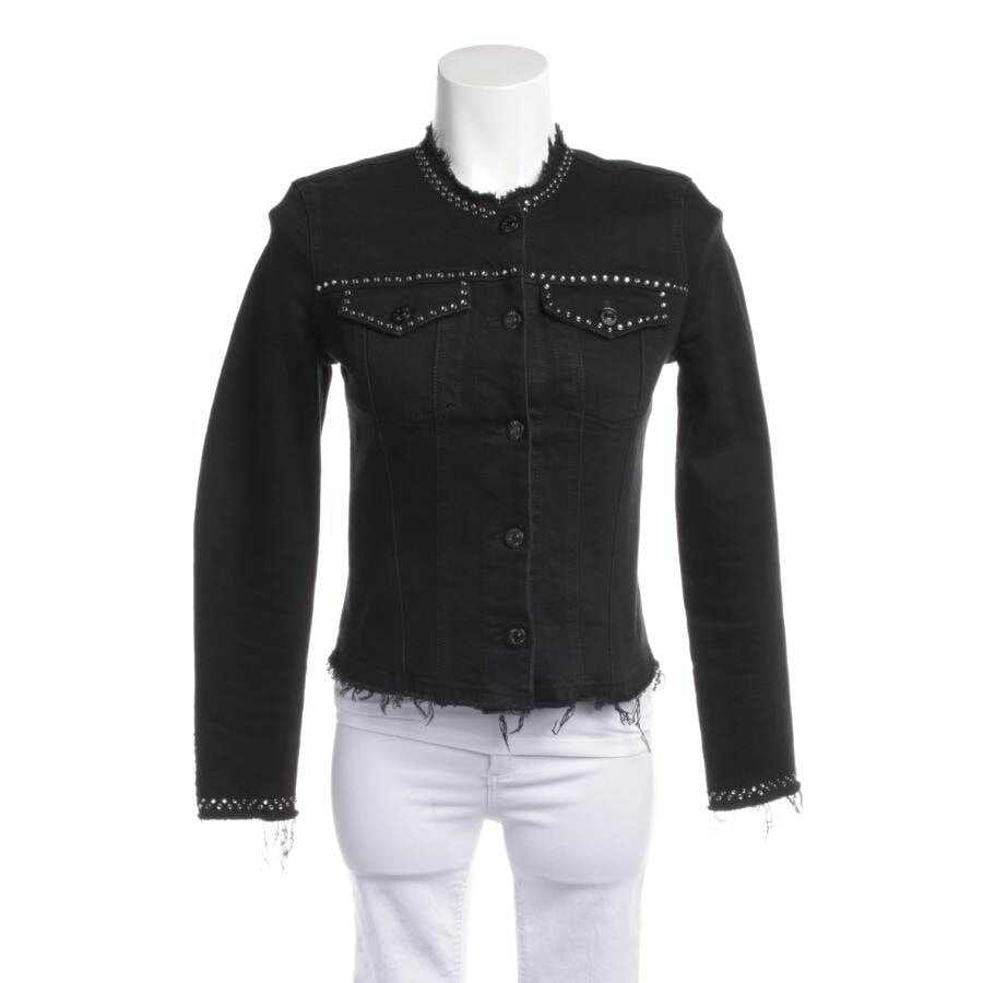 Image 1 of Jeans Jacket S Black in color Black | Vite EnVogue