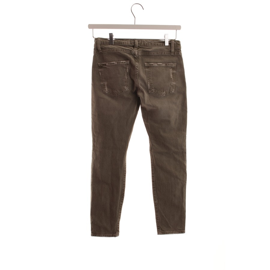 Image 2 of Jeans W25 Olive Green in color Green | Vite EnVogue