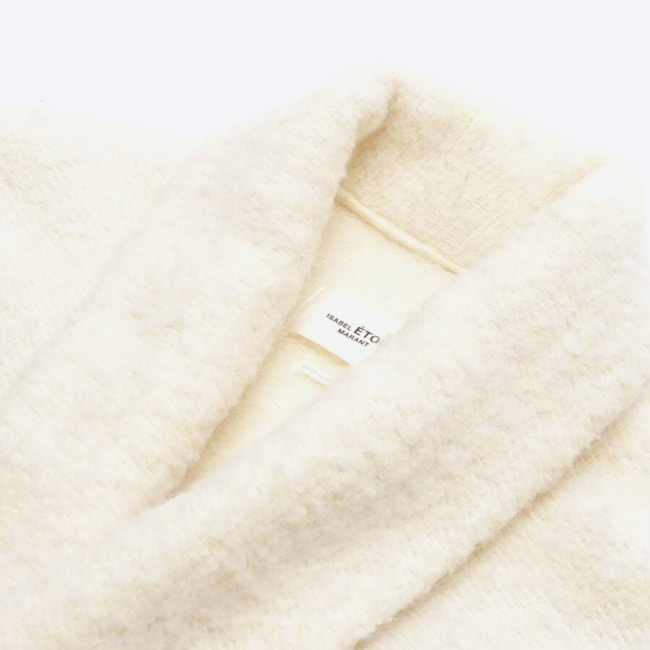 Image 3 of Between-seasons Coat 34 Beige in color White | Vite EnVogue