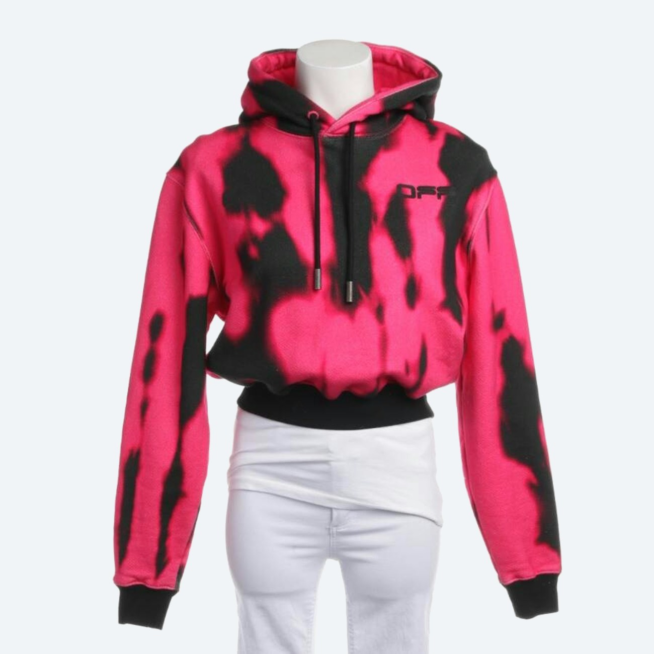 Image 1 of Hooded Sweatshirt S Fuchsia in color Pink | Vite EnVogue