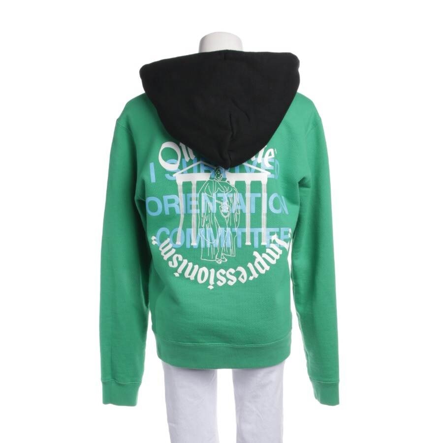 Image 2 of Hooded Sweatshirt M Green in color Green | Vite EnVogue