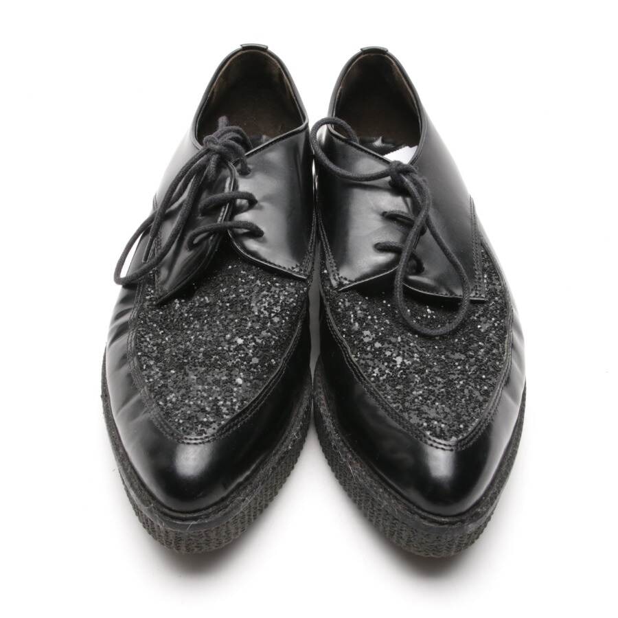 Image 2 of Lace-Up Shoes EUR 38.5 Black in color Black | Vite EnVogue