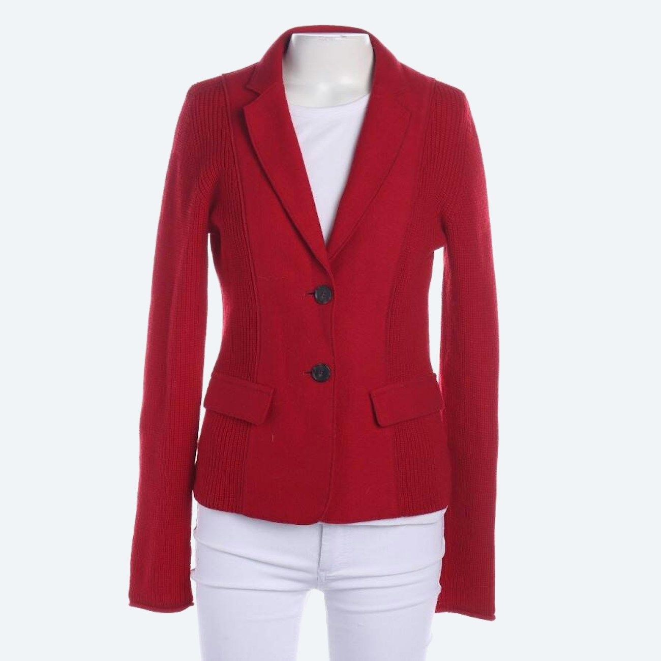 Image 1 of Cardigan 34 Bordeaux in color Red | Vite EnVogue