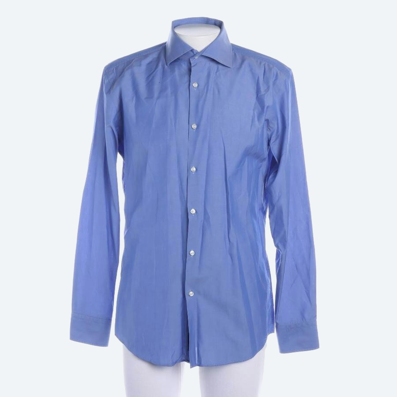 Image 1 of Business Shirt 42 Light Blue in color Blue | Vite EnVogue
