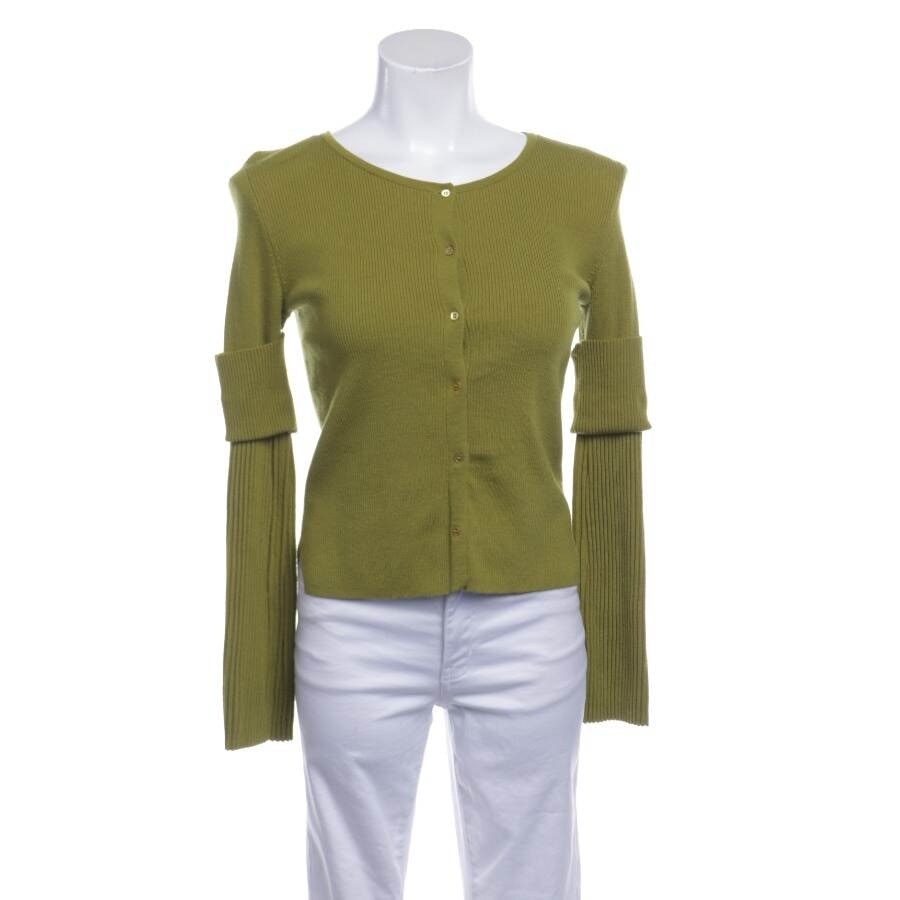 Image 1 of Cardigan 36 Yellowgreen in color Green | Vite EnVogue