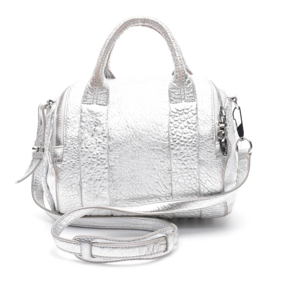 Image 2 of Rockie Handbag Silver in color Metallic | Vite EnVogue