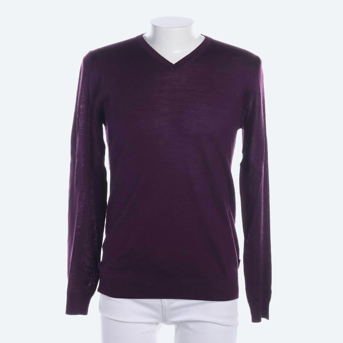 Image 1 of Wool Jumper M Darkmagenta in color Purple | Vite EnVogue