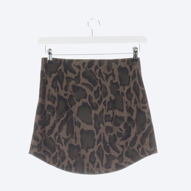 Image 2 of Mini Skirt XS Olive Green in color Green | Vite EnVogue