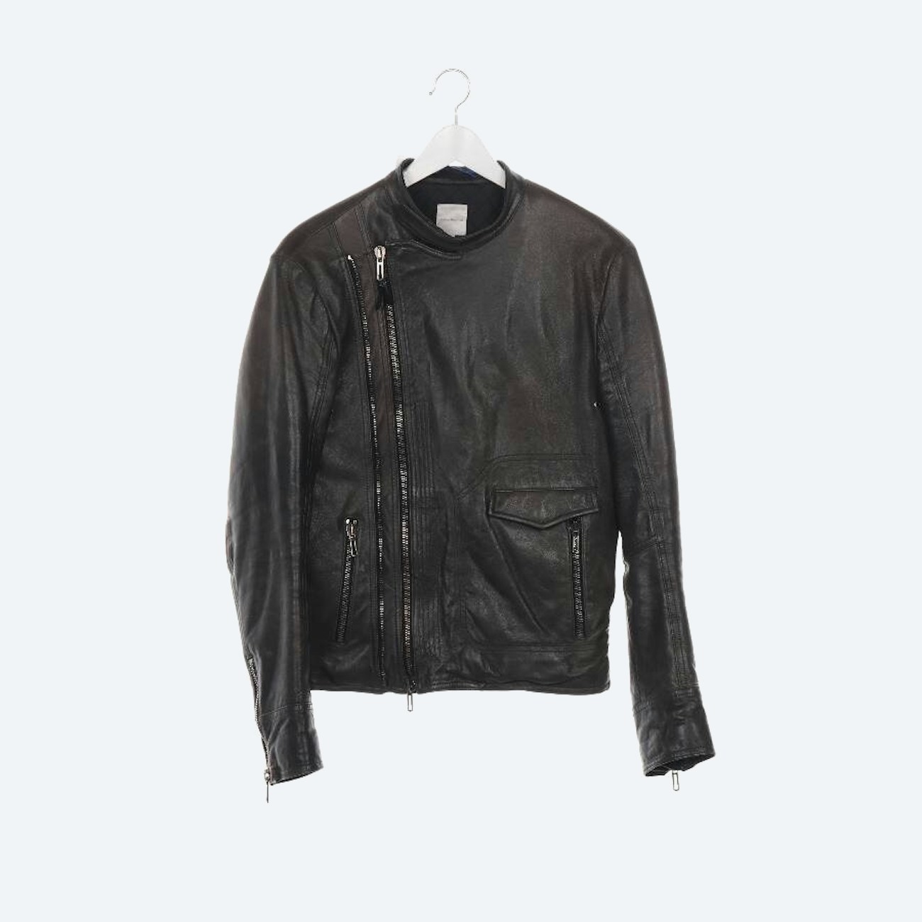 Image 1 of Leather Jacket 44 Brown in color Brown | Vite EnVogue