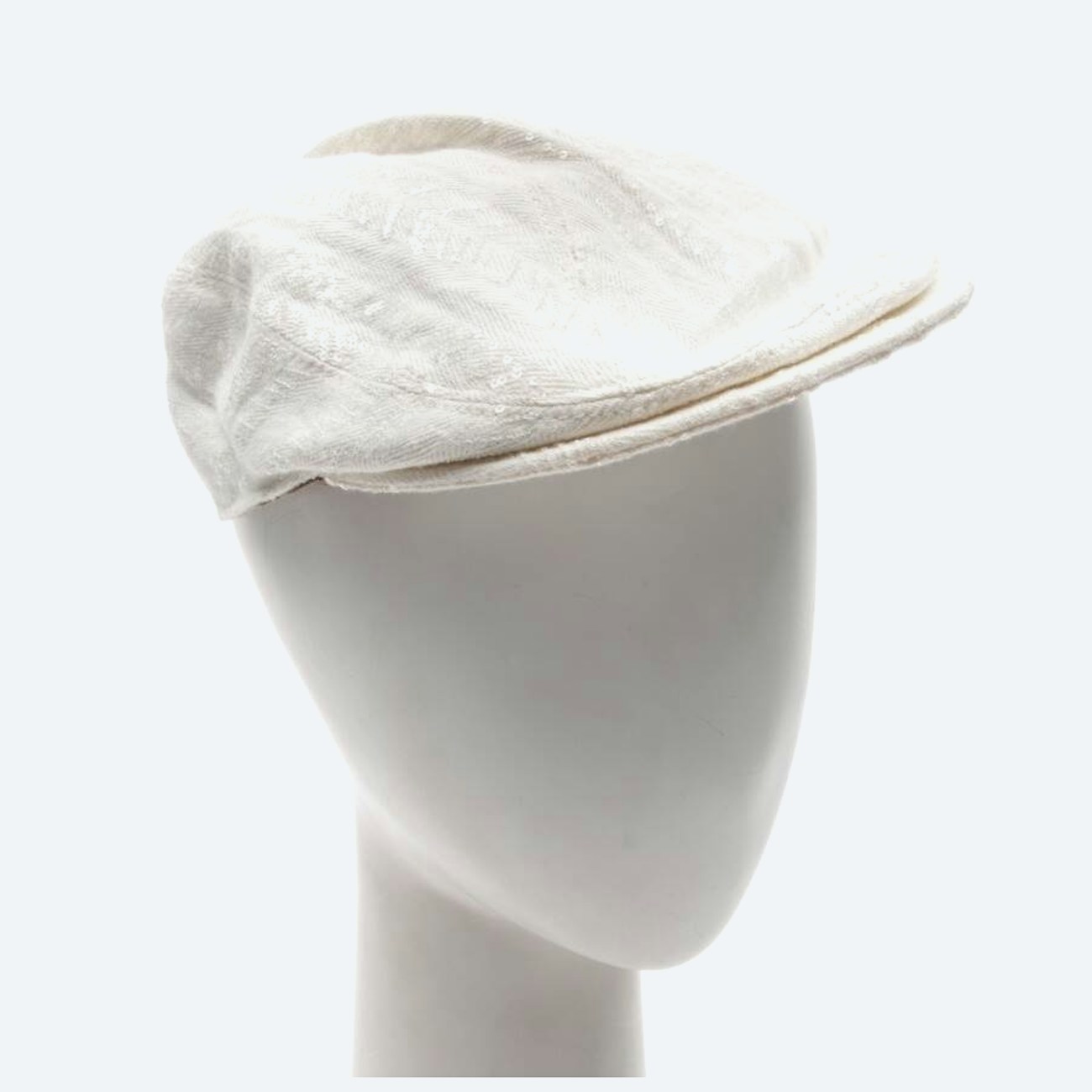 Image 1 of Peaked Cap White in color White | Vite EnVogue