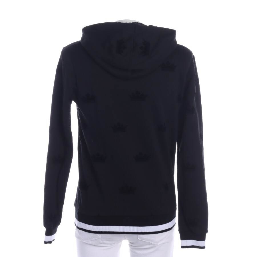 Image 2 of Hooded Sweatshirt 46 Black in color Black | Vite EnVogue