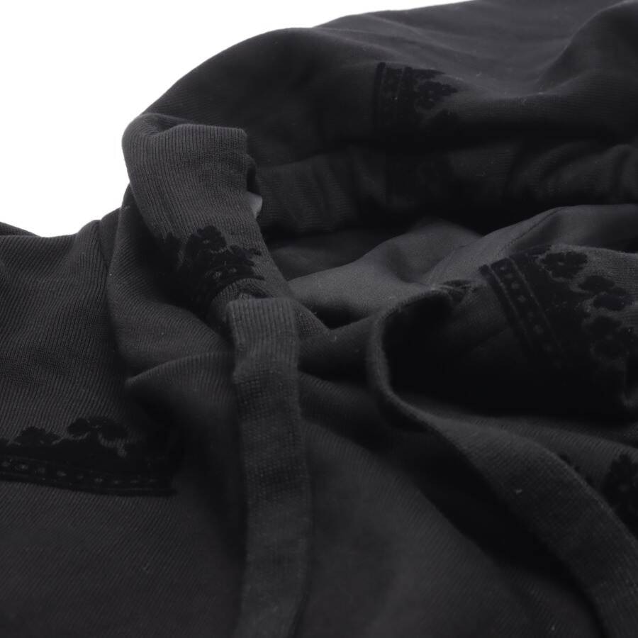 Image 3 of Hooded Sweatshirt 46 Black in color Black | Vite EnVogue