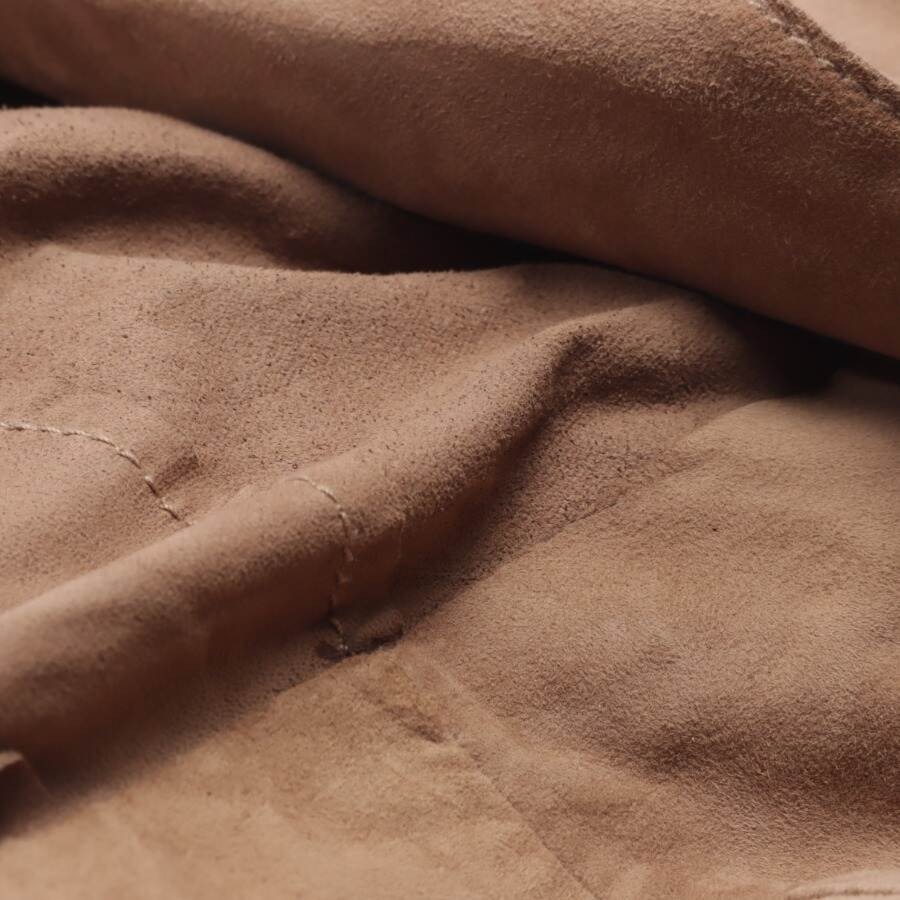 Image 4 of Leather Coat 44 Camel in color Brown | Vite EnVogue