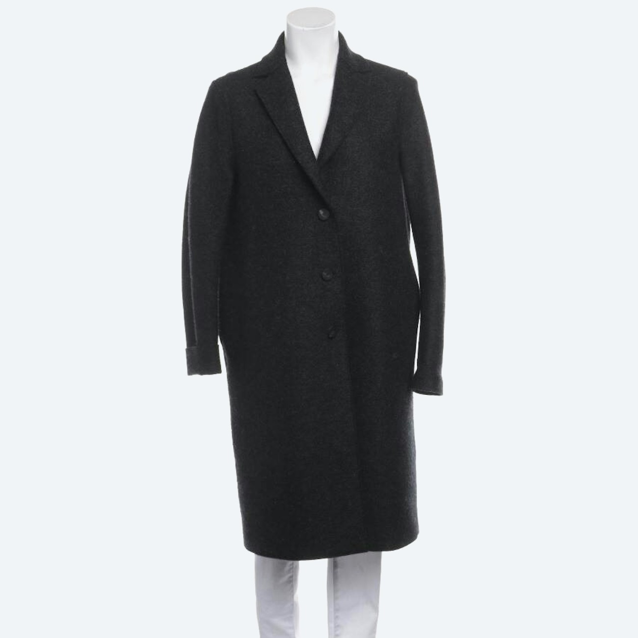 Image 1 of Wool Coat 36 Anthracite in color Gray | Vite EnVogue
