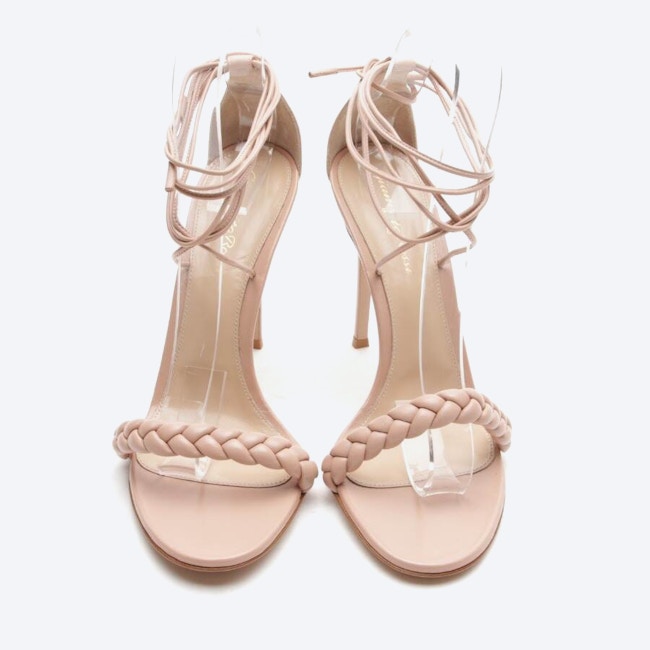 Image 2 of Heeled Sandals EUR 40 Peach in color Yellow | Vite EnVogue