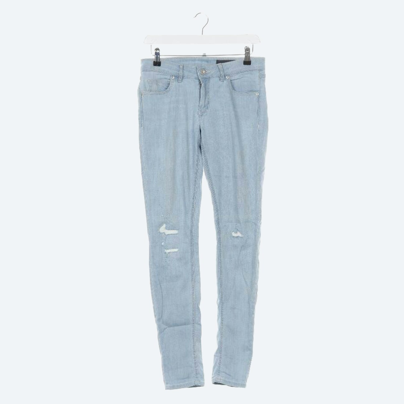 Image 1 of Jeans Skinny W29 Light Blue in color Blue | Vite EnVogue