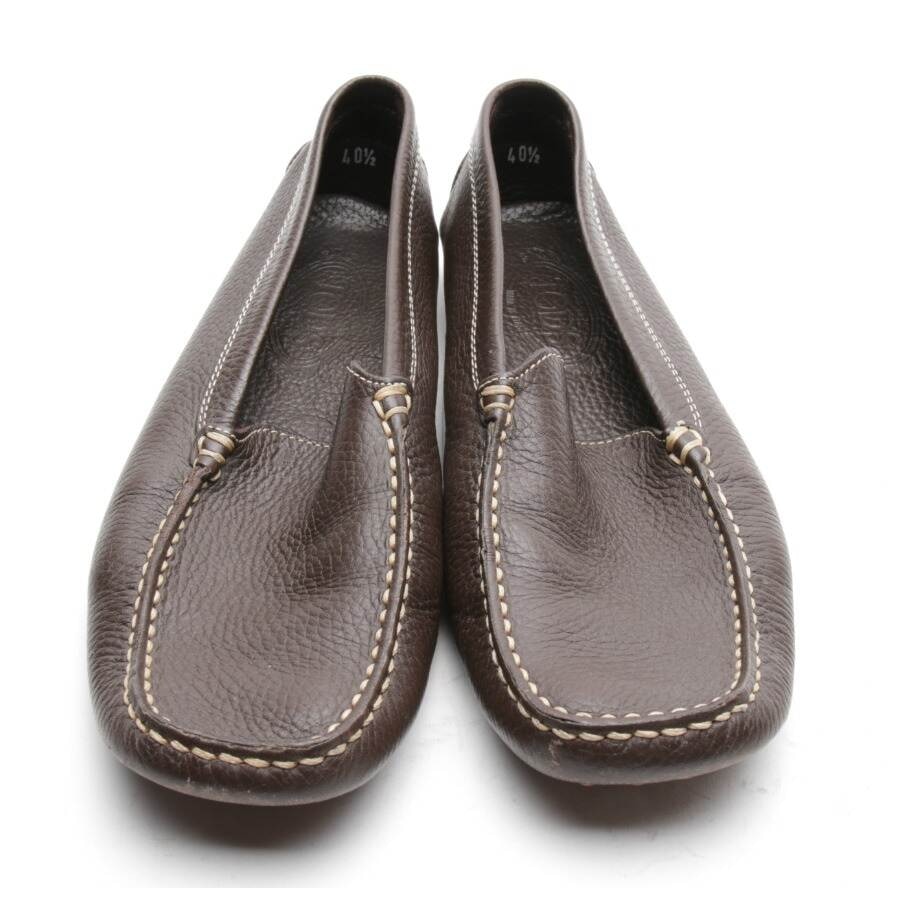 Image 2 of Loafers EUR 40.5 Brown in color Brown | Vite EnVogue