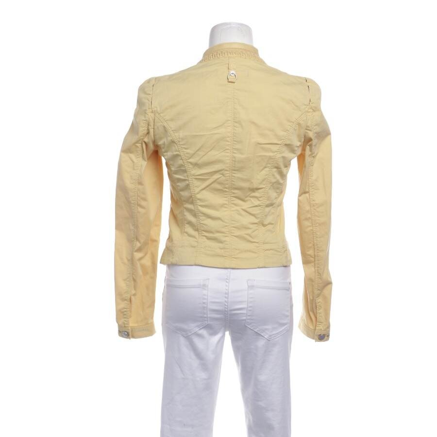 Image 2 of Jeans Jacket 36 Pastel Yellow in color Yellow | Vite EnVogue