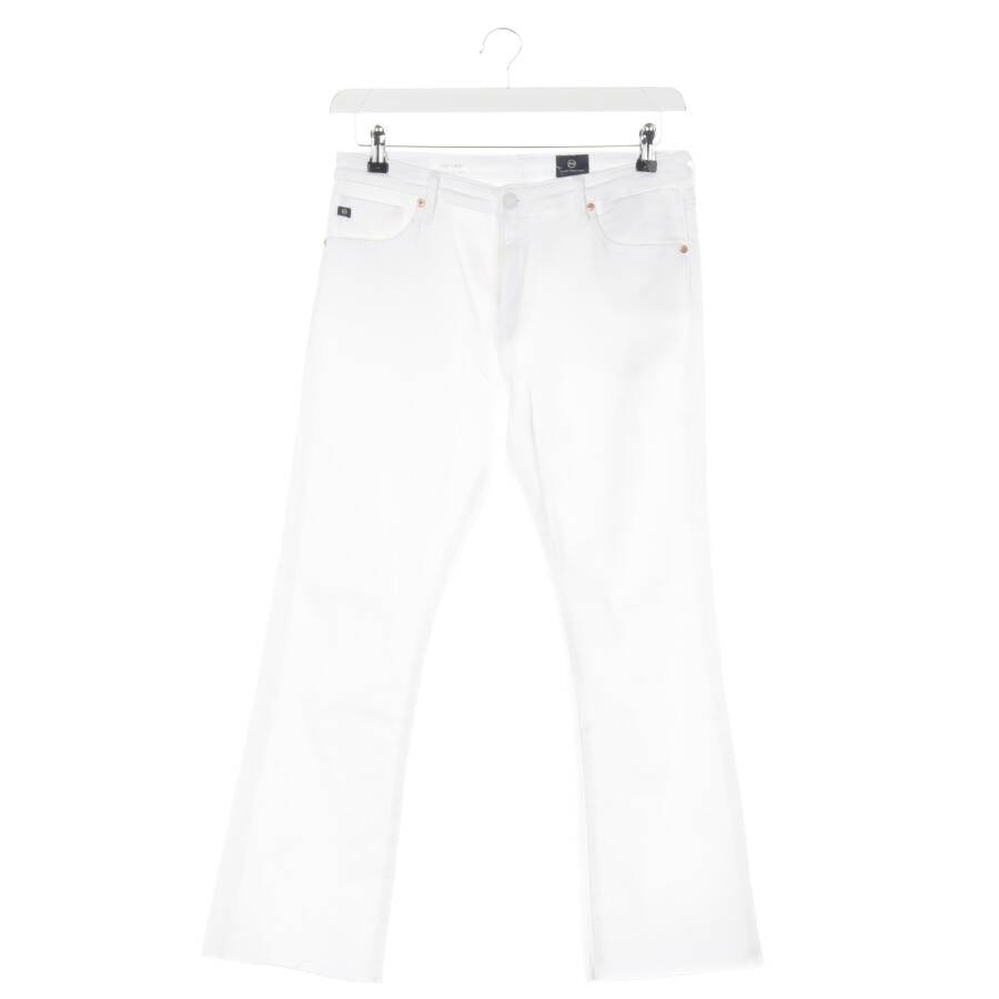Image 1 of Jeans Flared W30 White in color White | Vite EnVogue