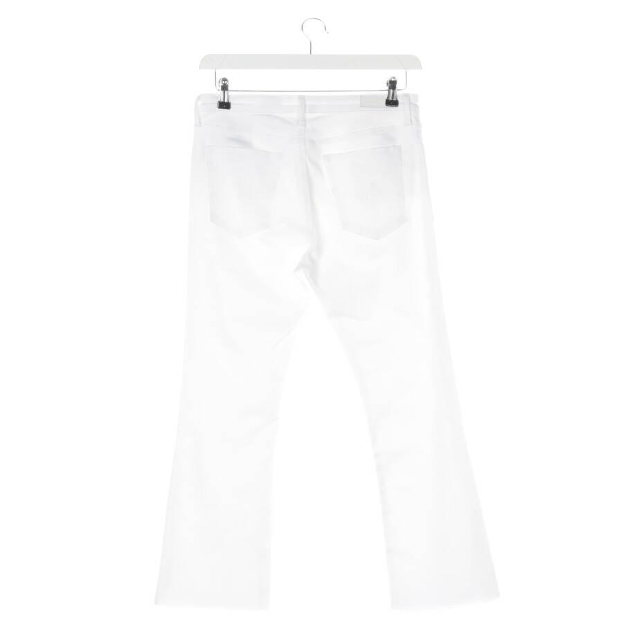 Image 2 of Jeans Flared W30 White in color White | Vite EnVogue