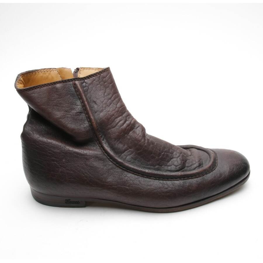 Image 1 of Ankle Boots EUR 43.5 Dark Brown in color Brown | Vite EnVogue