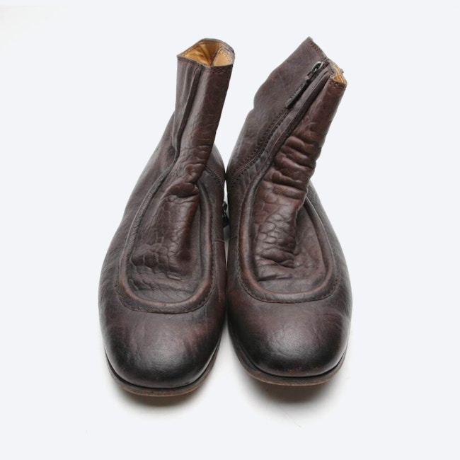 Image 2 of Ankle Boots EUR 43.5 Dark Brown in color Brown | Vite EnVogue