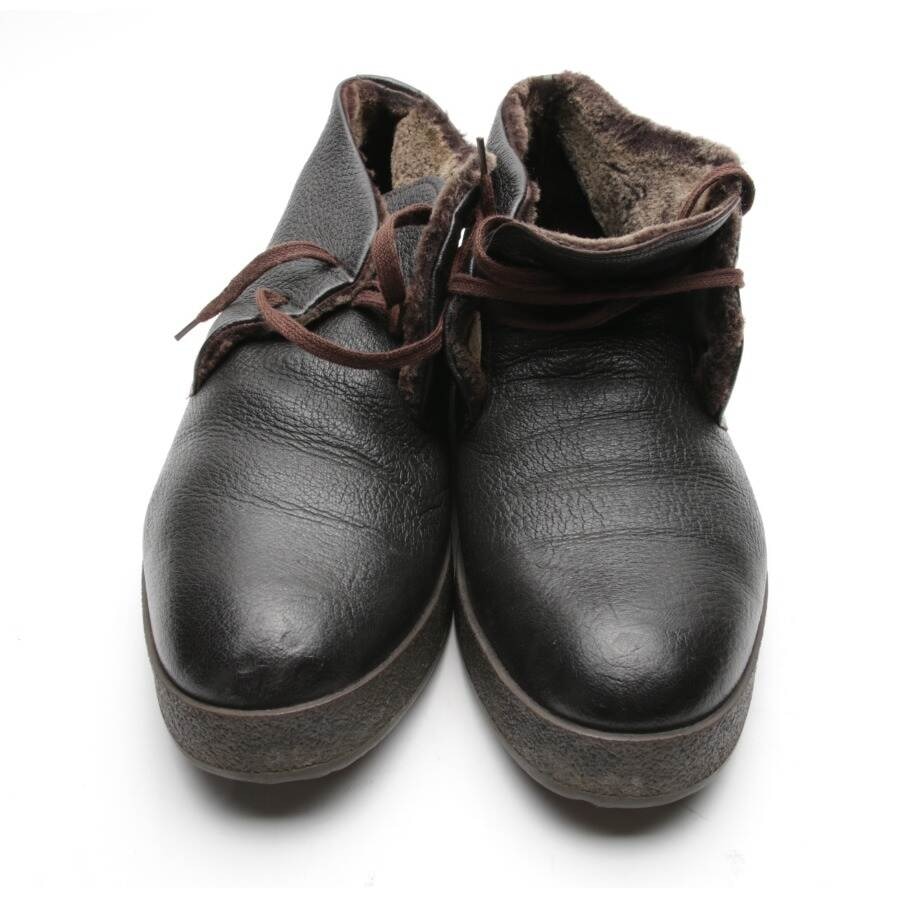 Image 2 of Ankle Boots EUR 44.5 Dark Brown in color Brown | Vite EnVogue