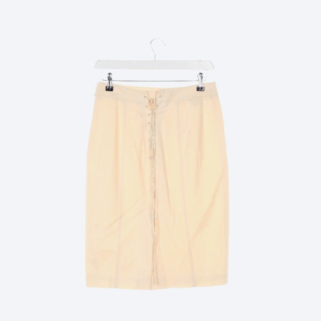 Image 2 of Pencil Skirt 36 Cream in color White | Vite EnVogue