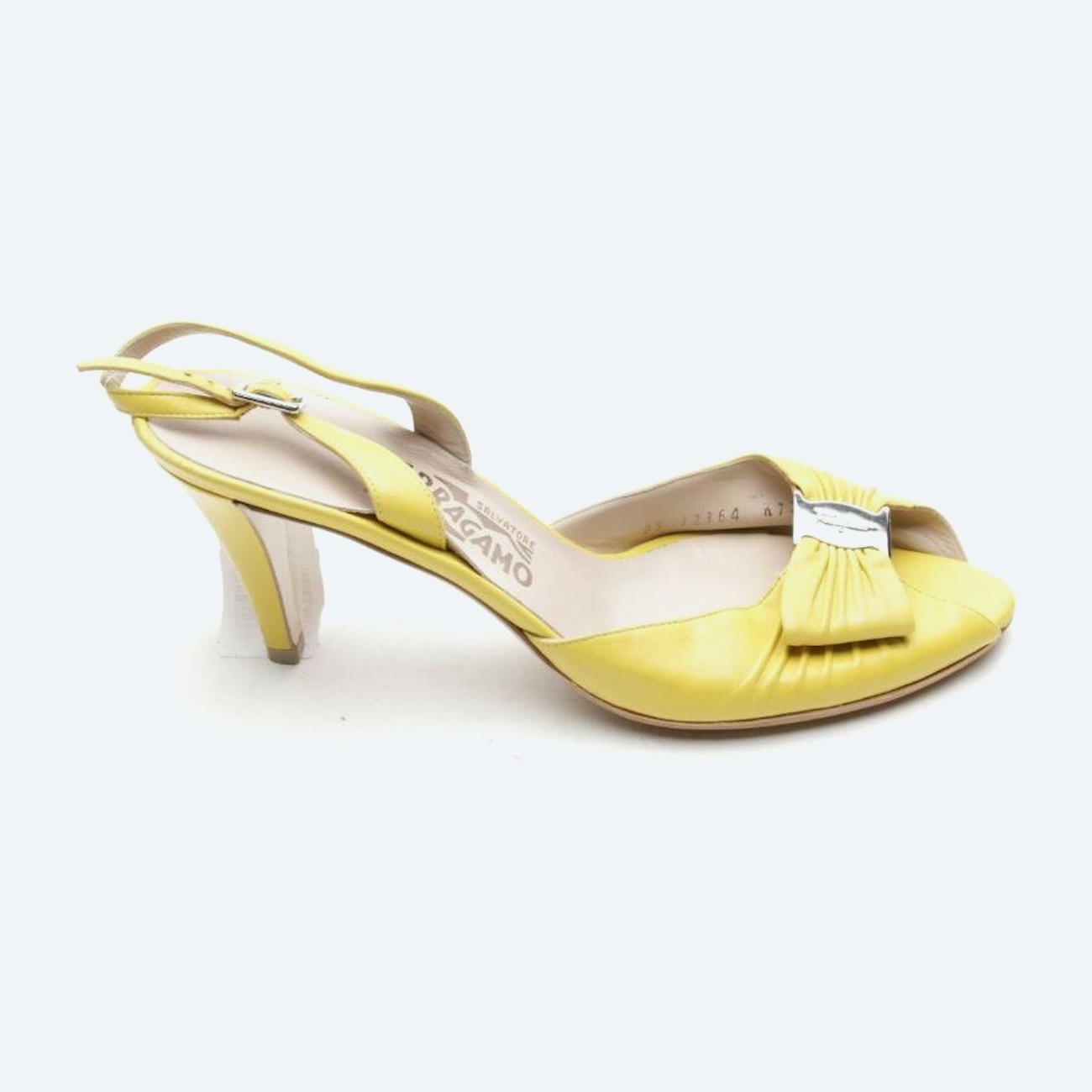 Image 1 of Heeled Sandals EUR 39.5 Yellow in color Yellow | Vite EnVogue