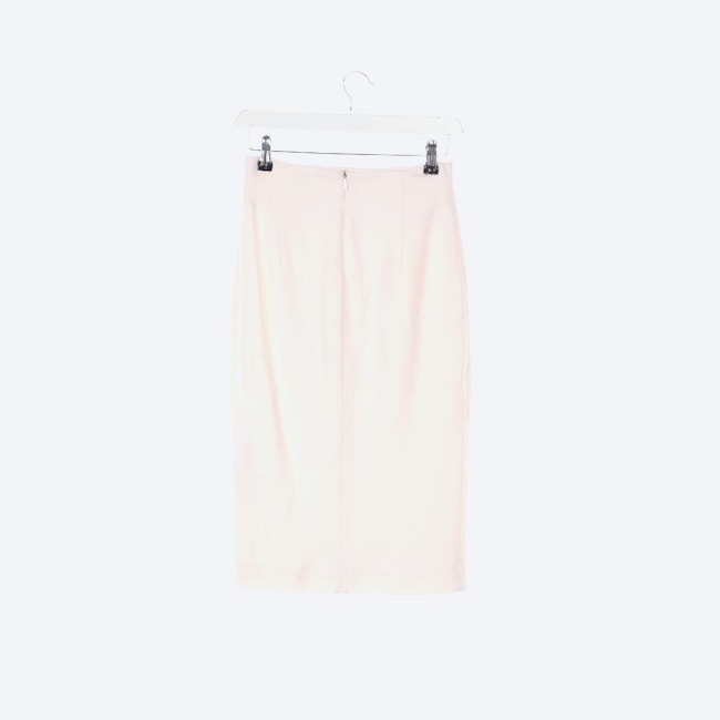 Image 2 of Wool Skirt 34 Cream in color White | Vite EnVogue
