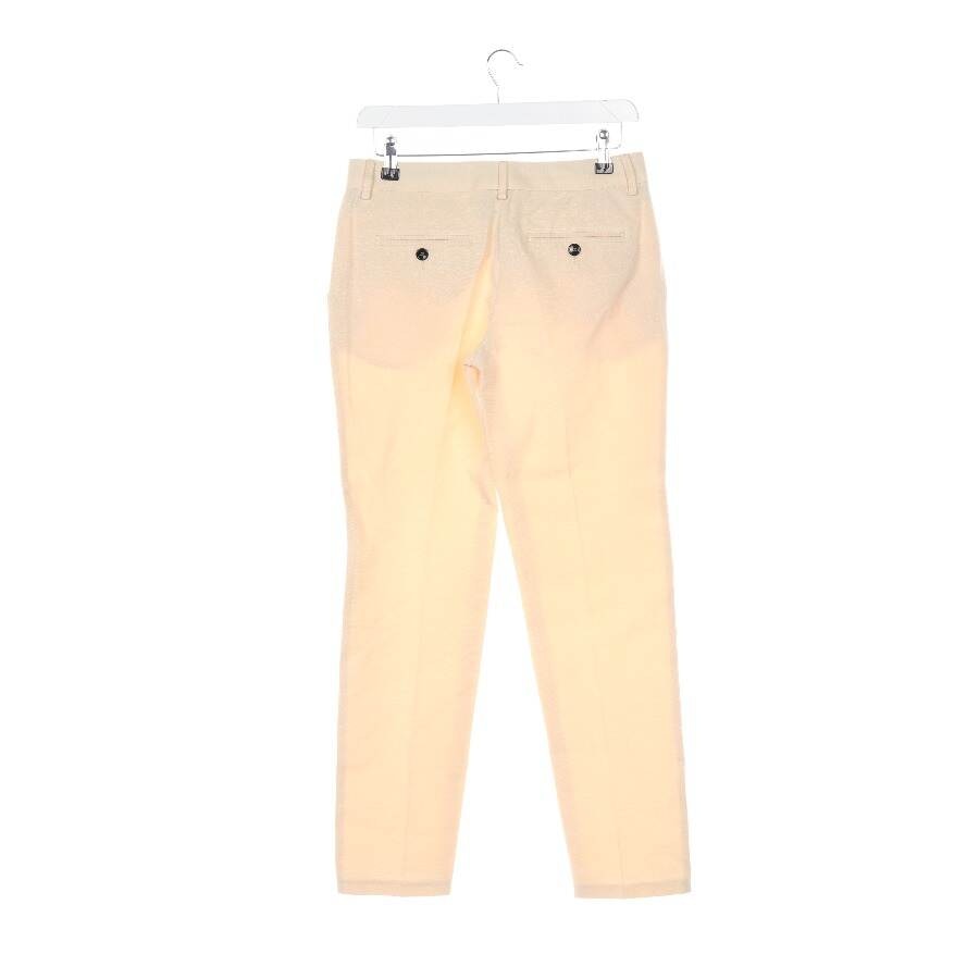 Image 2 of Trousers 32 Beige in color White | Vite EnVogue