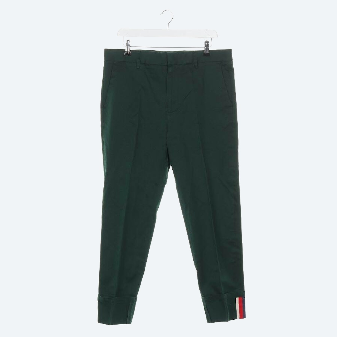 Image 1 of Trousers 50 Dark Green in color Green | Vite EnVogue