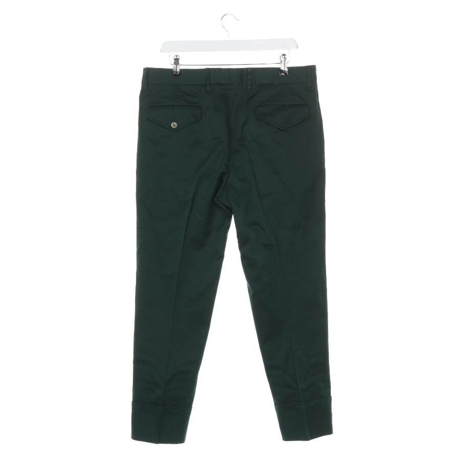 Image 2 of Trousers 50 Dark Green in color Green | Vite EnVogue