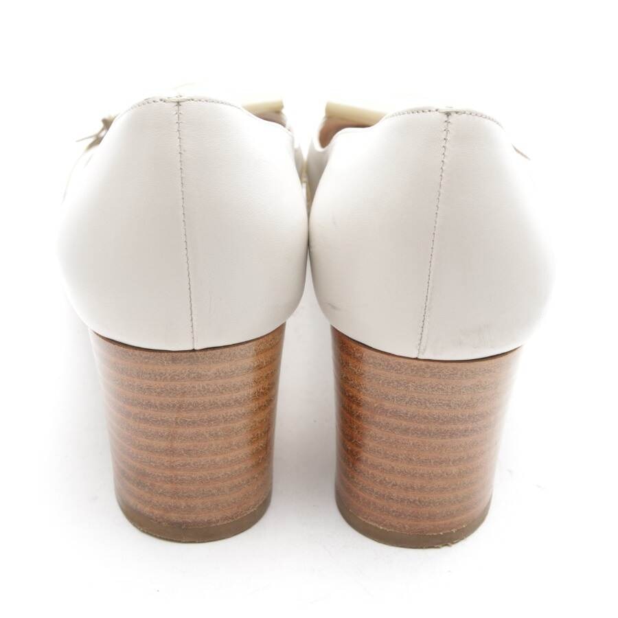 Image 3 of High Heels EUR 38.5 Beige in color White | Vite EnVogue