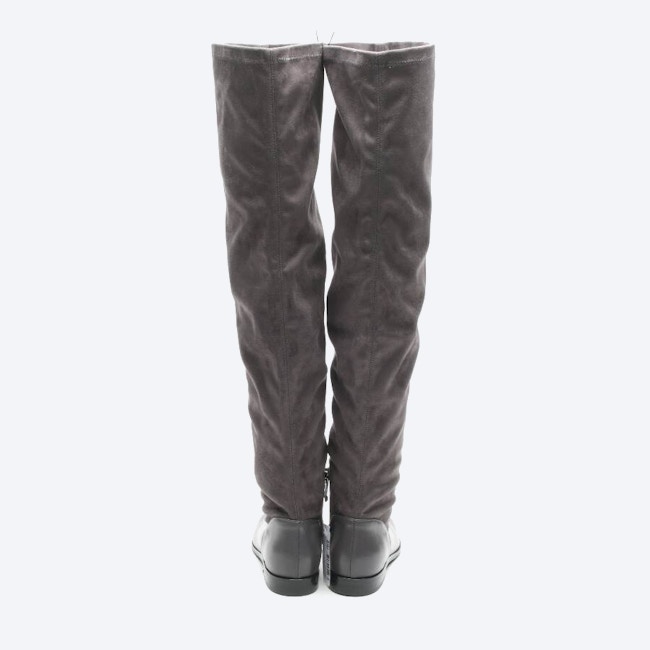 Image 4 of Overknee Boots EUR 37 Gray in color Gray | Vite EnVogue