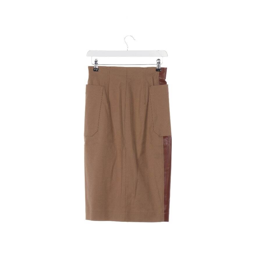 Image 2 of Pencil Skirt 32 Camel in color Brown | Vite EnVogue